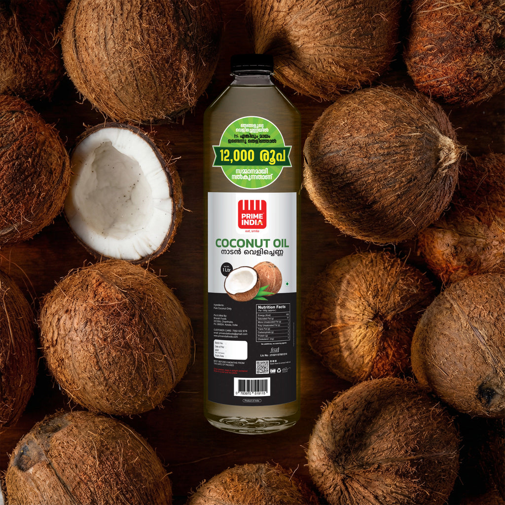 Prime India Coconut oil  | 100% Pure, Unrefined